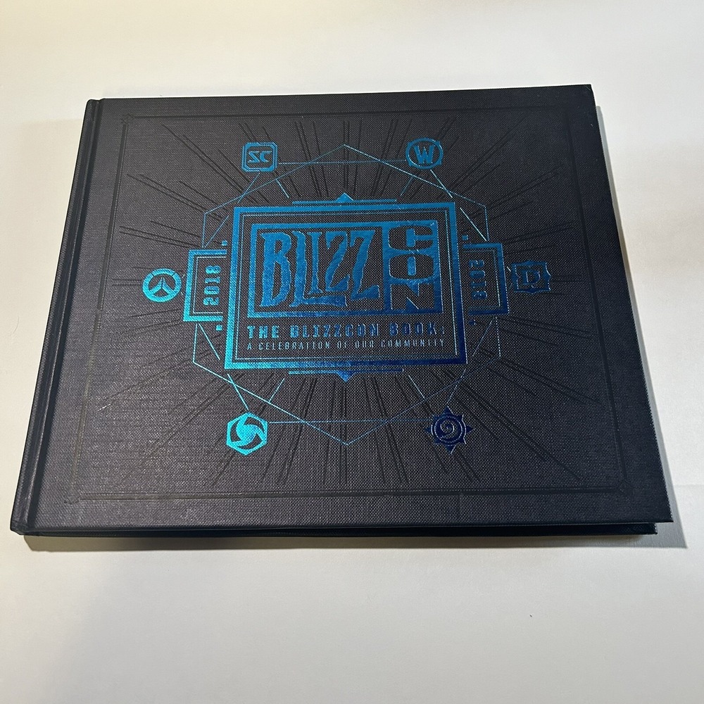 Blizzcon 2018 2019 Exclusive Hardcover Book A Celebration of Our Community Art